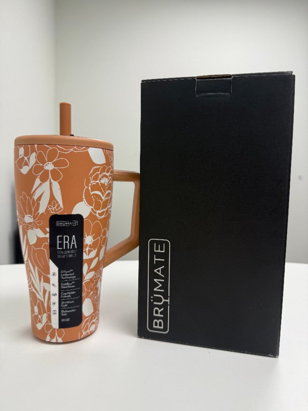 Brumate X HOLLEY GABRIELLE Sandstone Bloom 30oz Era Limited Edition NWT